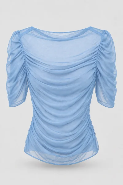 Blusa Feminina Manga Franzido Gabip Produto Blusa Feminina Manga Franzido Gabip