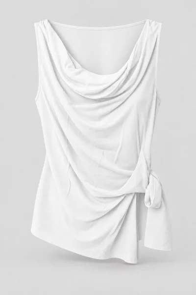 Produto Blusa Feminina Rayon Assimétrica Gabip