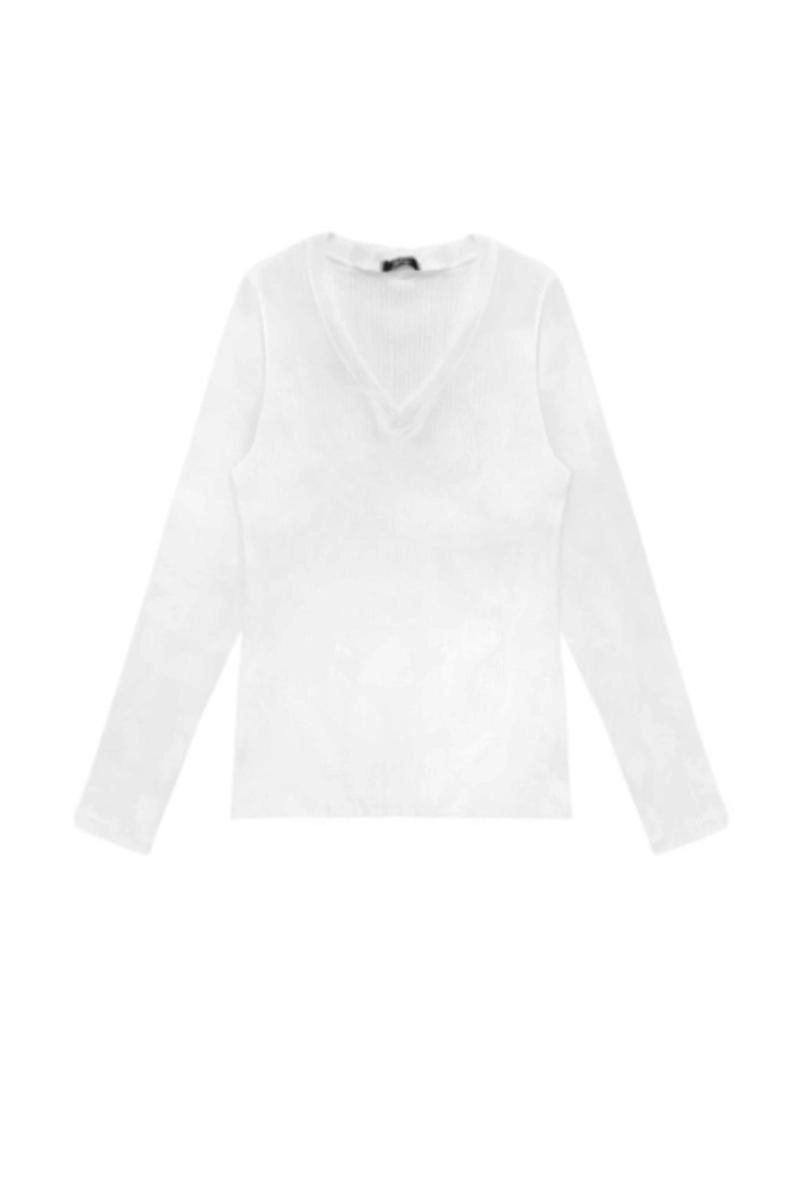 Blusa Gabip Canelada Manga Longa Feminina