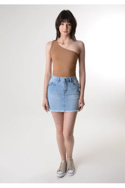Blusa Gabip Feminina Cropped 1 Ombro Produto Blusa Gabip Feminina Cropped 1 Ombro