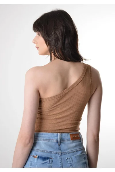 Blusa Gabip Feminina Cropped 1 Ombro Produto Blusa Gabip Feminina Cropped 1 Ombro