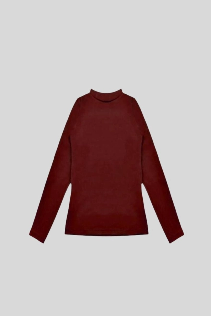Produto - Blusa Gabip Térmica Gola Alta Feminina Bordô