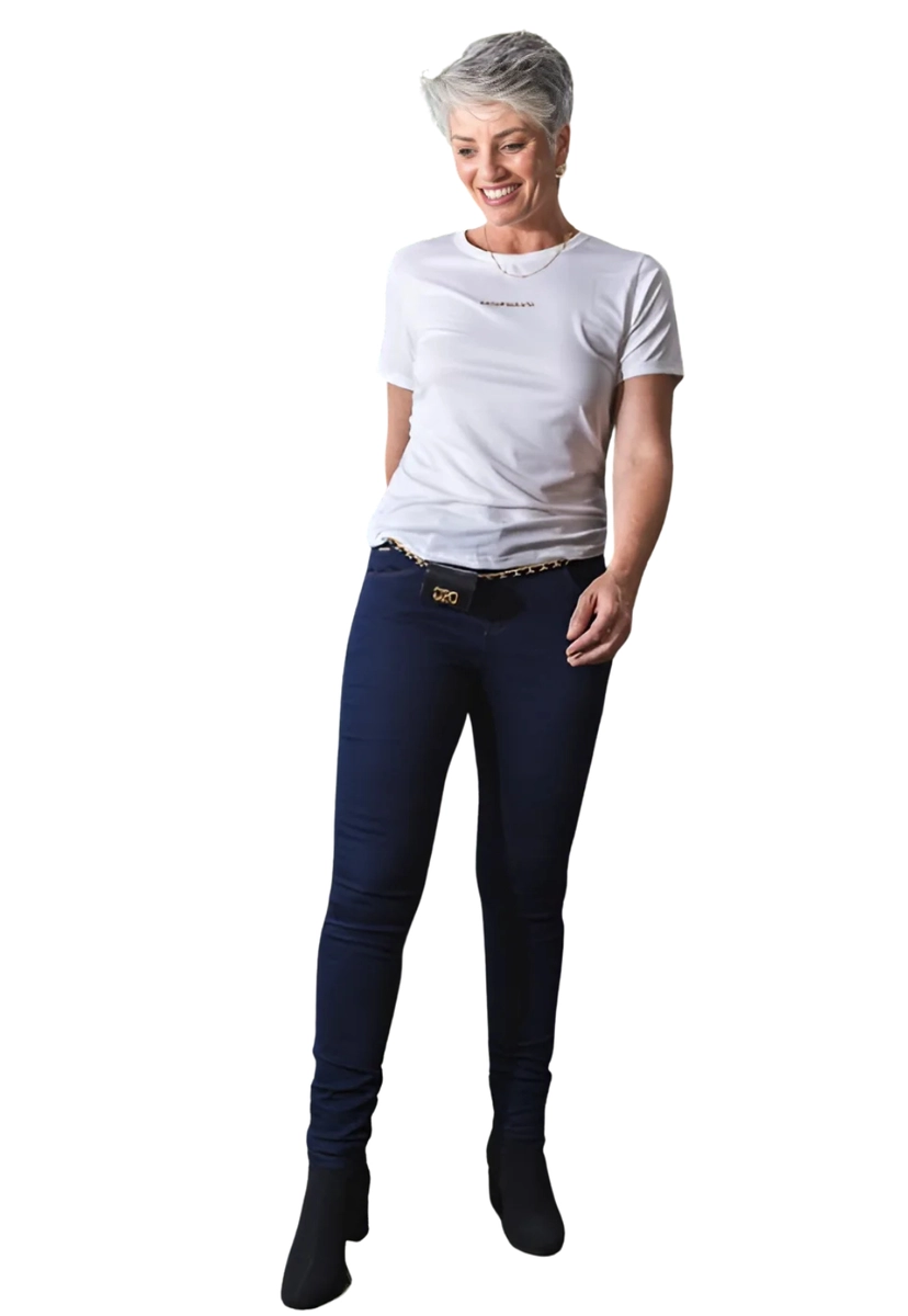 Produto - Blusa Gata Bakana Basic Feminina Off White