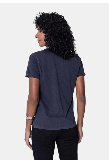 Blusa Guess Manga Curta Triângulo Feminina Preta Produto Blusa Guess Manga Curta Triângulo Feminina Preta