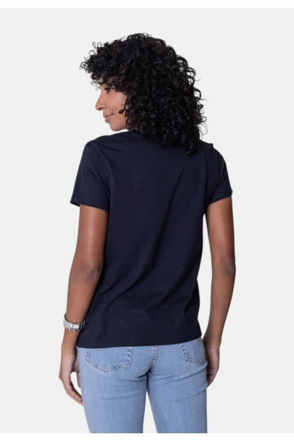 Blusa Levis Manga Curta Gola V Feminina Produto Blusa Levis Manga Curta Gola V Feminina