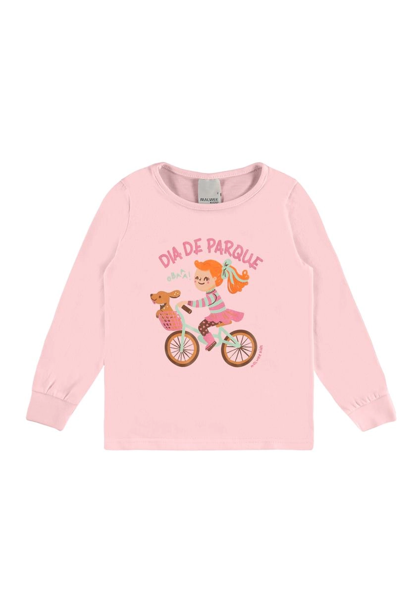 Blusa Malwee Infantil Feminina