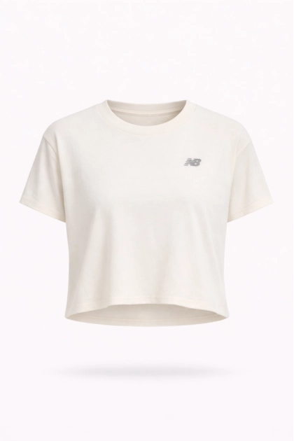 Produto - Blusa New Balance Cropped Manga Curta Feminina 