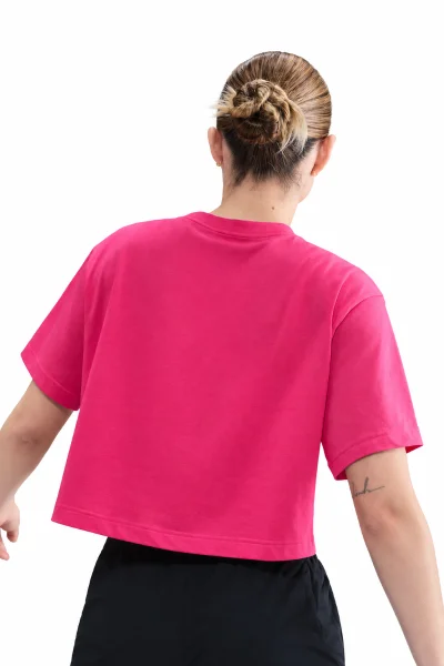 Produto Blusa Nike Manga Curta Algodão Essential Feminino 
