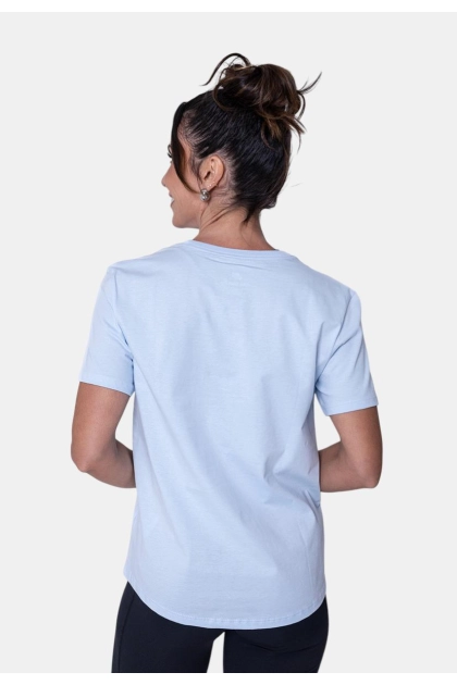 Produto Blusa Nike Manga Curta Algodão Essential Feminino 