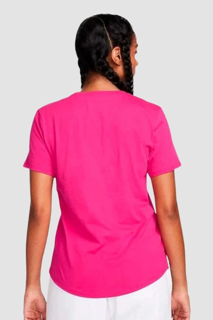 Blusa Nike Manga Curta Algodão Essential Feminino Produto Blusa Nike Manga Curta Algodão Essential Feminino