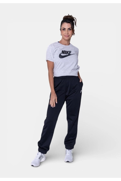 Produto Blusa Nike Manga Curta Essential Feminina Cinza