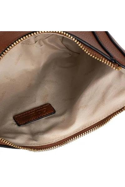 Produto Bolsa Feminina Dakota de Ombro Castanho com Detalhes Metalizados