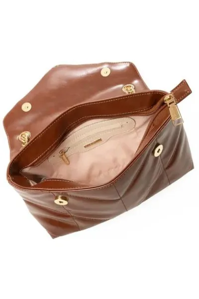 Bolsa Feminina Matelassê com Corrente Rafitthy Caramelo Produto Bolsa Feminina Matelassê com Corrente Rafitthy Caramelo