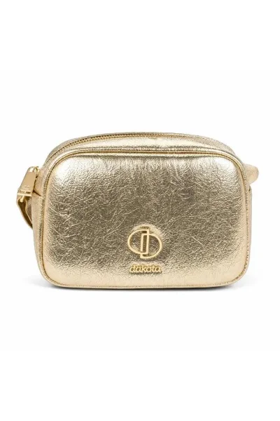 Produto Bolsa Feminina Dakota Camera Bag Metalizada Dourado