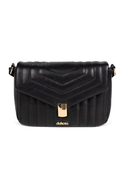 Produto Bolsa Matelassê Feminina Dakota Transversal Preto