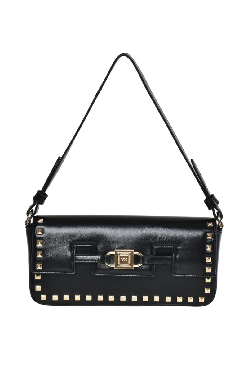 Bolsa Via Marte Ombro Feminina Preta
