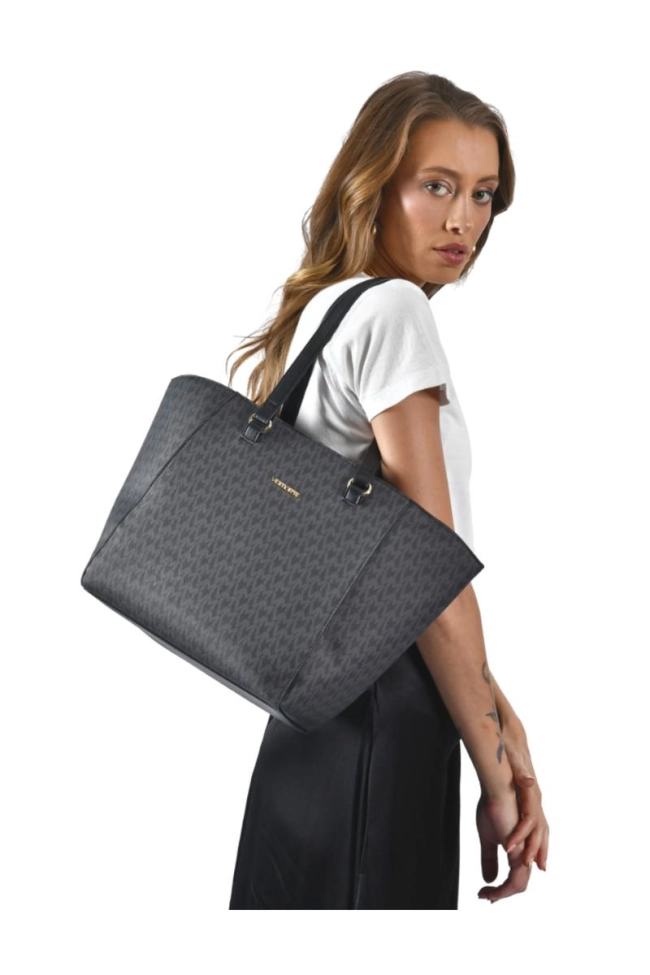 Bolsa Via Marte Shopping Bag Grande Produto Bolsa Via Marte Shopping Bag Grande