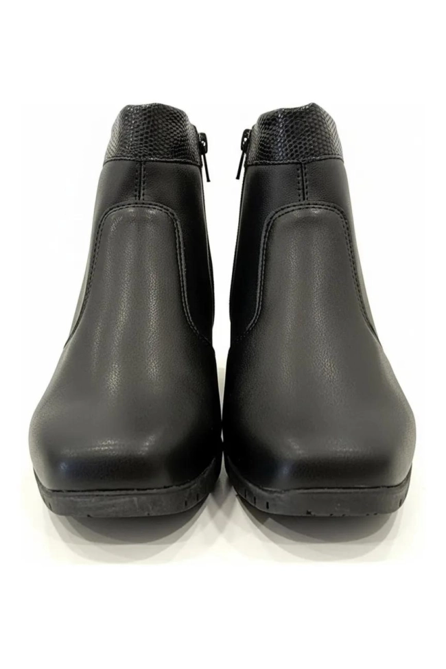 Produto Bota Campesi Feminina Cano Curto Preto Anatomica Preto