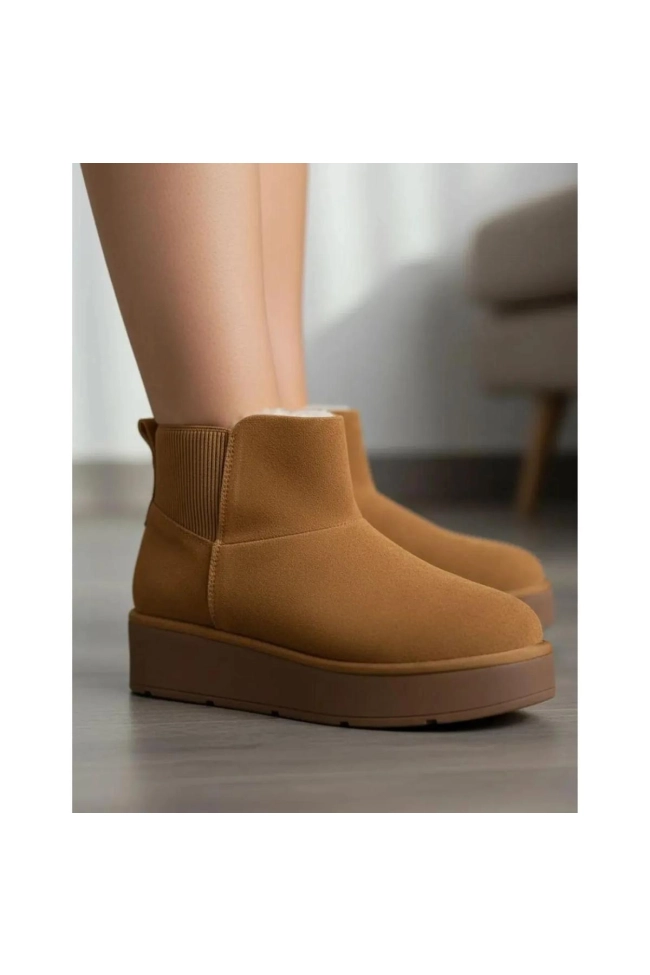 Bota Chelsea Vizzano Peluciada Feminina Plataform Produto Bota Chelsea Vizzano Peluciada Feminina Plataform