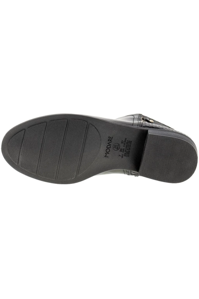 Bota Feminina Cano Baixo Preto Modare Produto Bota Feminina Cano Baixo Preto Modare