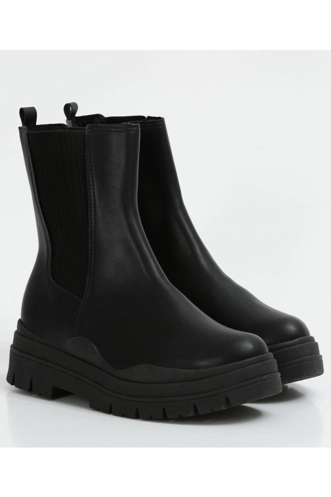 Bota Feminina Chelsea Salto Grosso Moleca Produto Bota Feminina Chelsea Salto Grosso Moleca