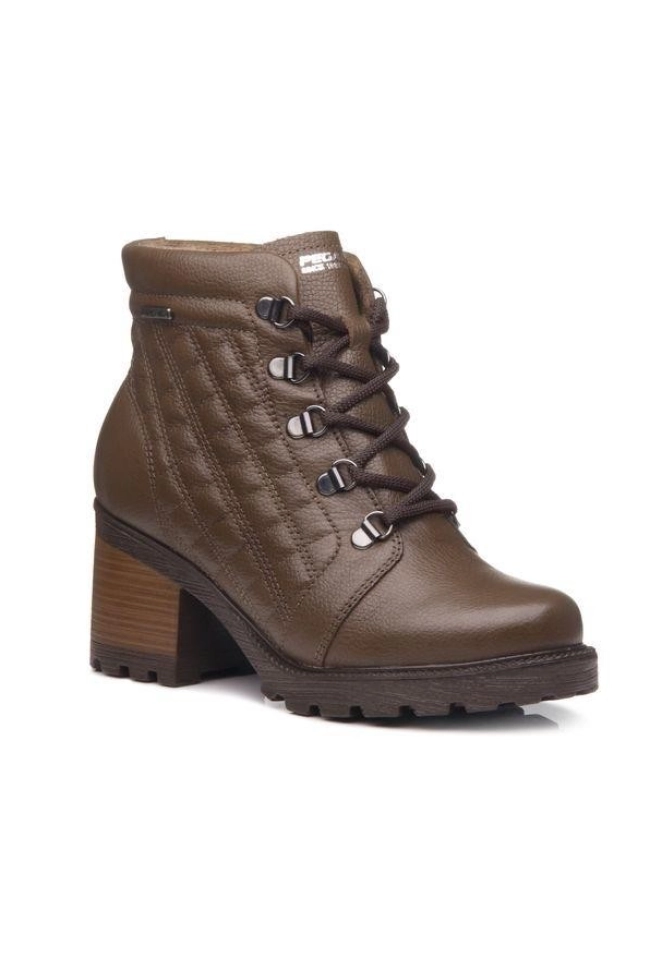 Bota Feminina Coturno Couro Pegada Produto Bota Feminina Coturno Couro Pegada