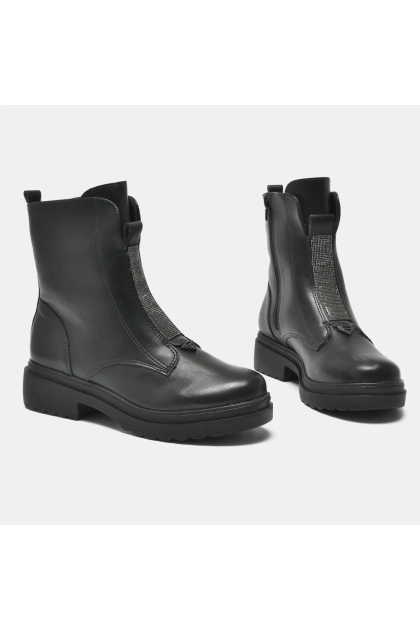 Bota Feminina Coturno Preto Via Marte Produto Bota Feminina Coturno Preto Via Marte