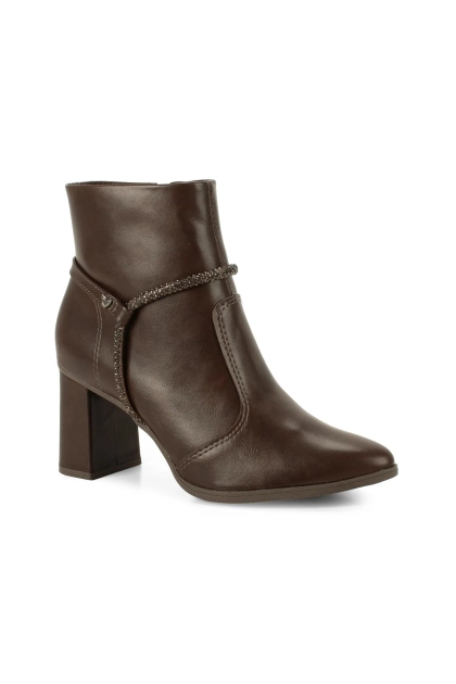 Bota Feminina Mississipi Cano Curto Café Produto Bota Feminina Mississipi Cano Curto Café