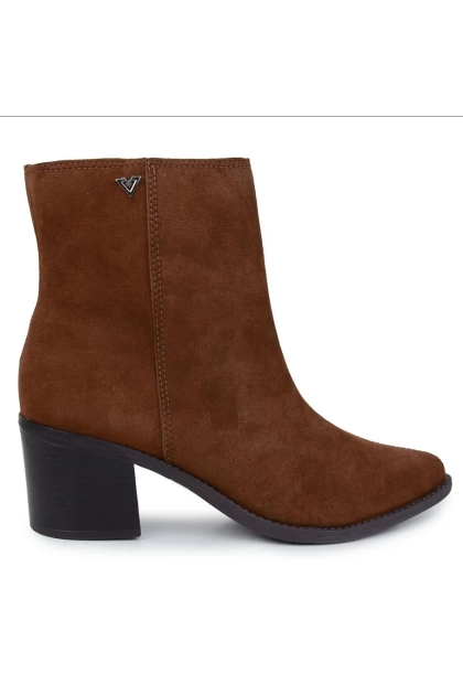 Produto Bota Feminina Via Marte Camurça Marrom