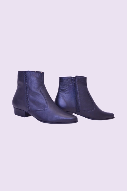Produto Bota Gabip De Couro Feminina Preta