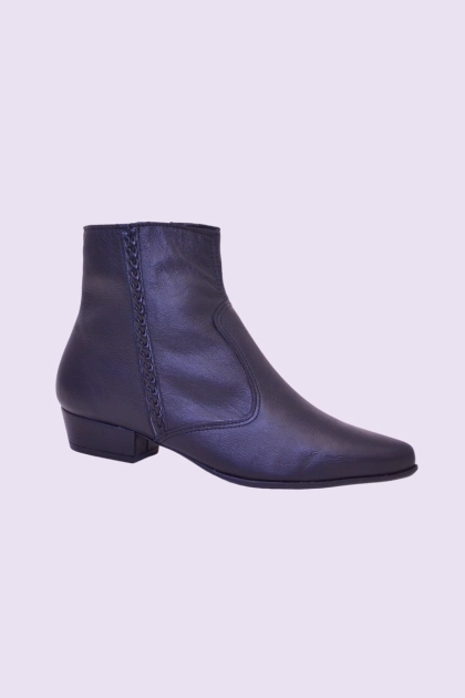 Produto Bota Gabip De Couro Feminina Preta