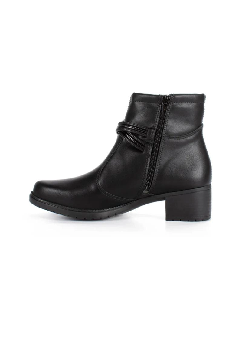 Bota Mississipi Cano Curto Feminina Preta Produto Bota Mississipi Cano Curto Feminina Preta