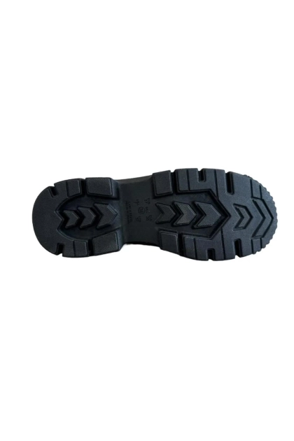 Produto Bota Ramarim Coturno Brilho Feminina Preta