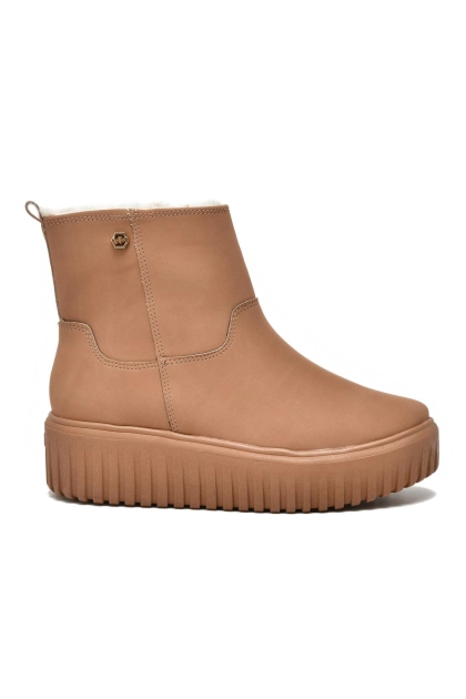 Bota Via Marte Cano Curto Pelo Australiana Feminina Mochiatto Produto - Bota Via Marte Cano Curto Pelo Australiana Feminina Mochiatto