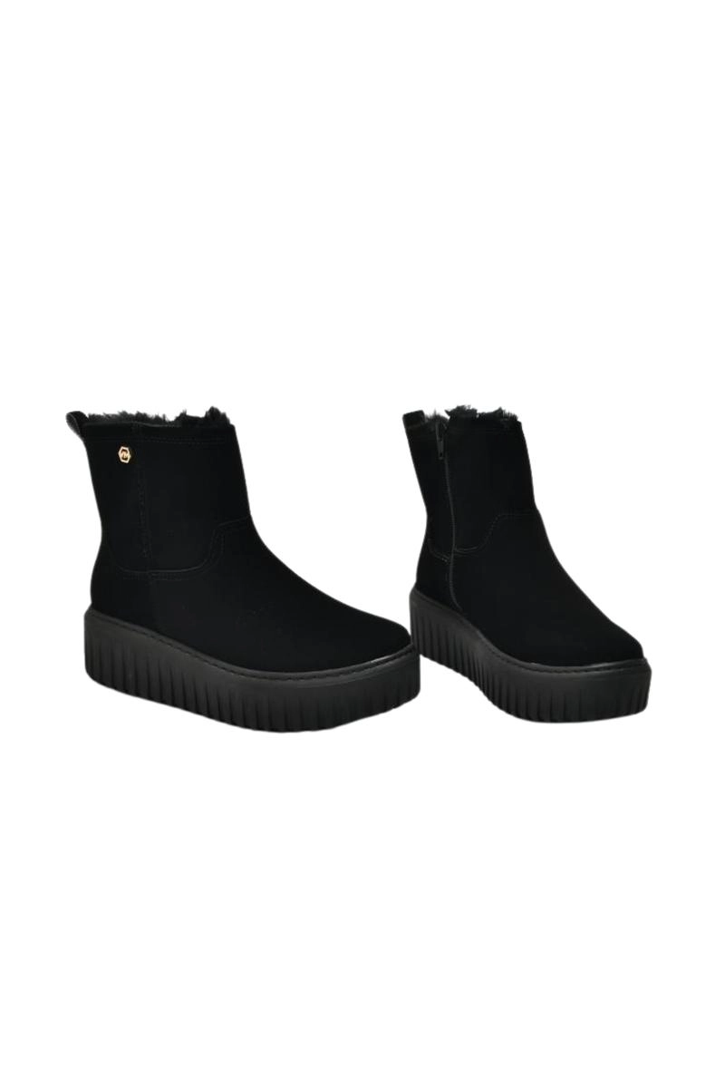 Bota Via Marte Cano Curto Pelo Australiana Feminina Preta Produto Bota Via Marte Cano Curto Pelo Australiana Feminina Preta