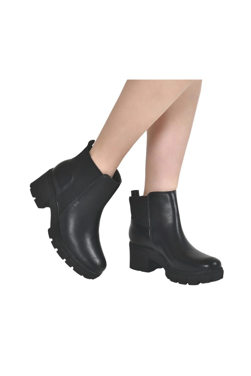 Bota Via Marte Chelsea Feminina Preta Produto Bota Via Marte Chelsea Feminina Preta
