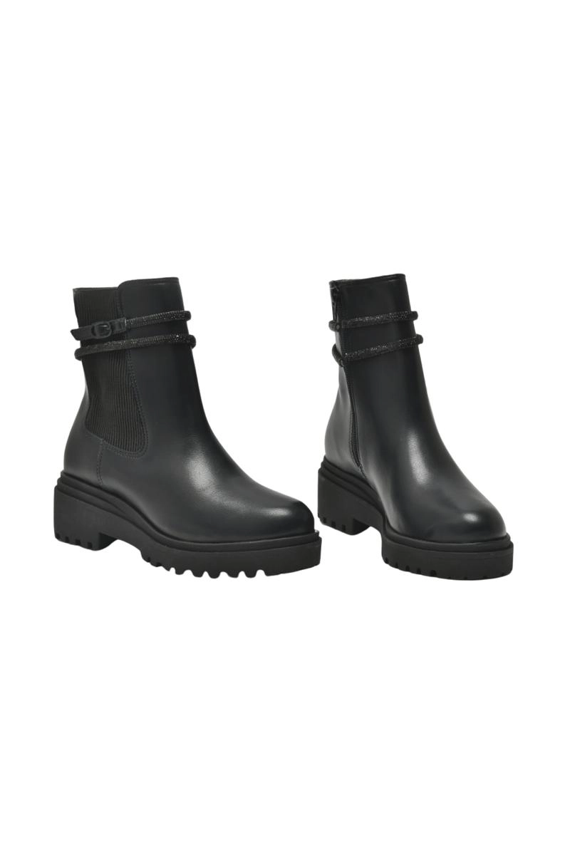 Bota Via Marte Coturno Flatform Detalhe Brilho Feminina Preta Produto Bota Via Marte Coturno Flatform Detalhe Brilho Feminina Preta