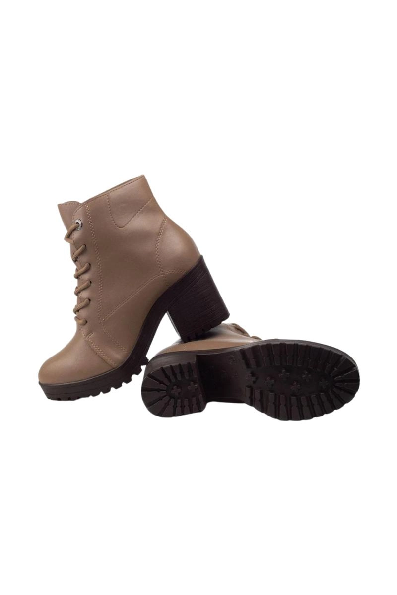 Bota Via Marte Coturno Salto Bloco Quadrado Feminina Tan Produto Bota Via Marte Coturno Salto Bloco Quadrado Feminina Tan