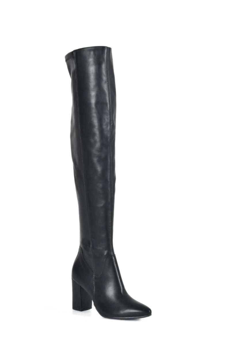 Bota Via Marte Over Napa Feminina Preta