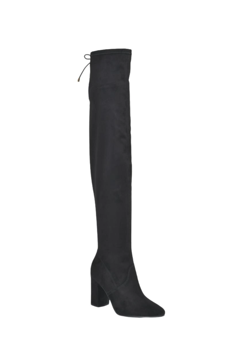 Bota Via Marte Over Suede Feminina Preta