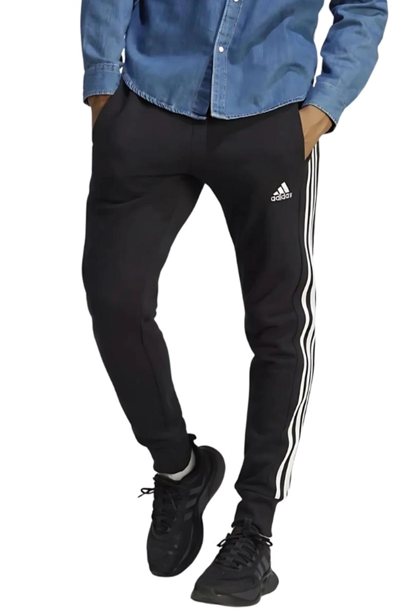 Calça Adidas De Moletom Essentials Masculina Preta
