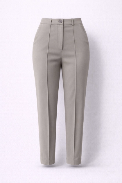 Produto - Calça Bonequim Alfaiataria Feminina Gelo