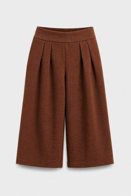 Calça Coccinelle Wide Leg Infantil Feminina Marrom Produto Calça Coccinelle Wide Leg Infantil Feminina Marrom