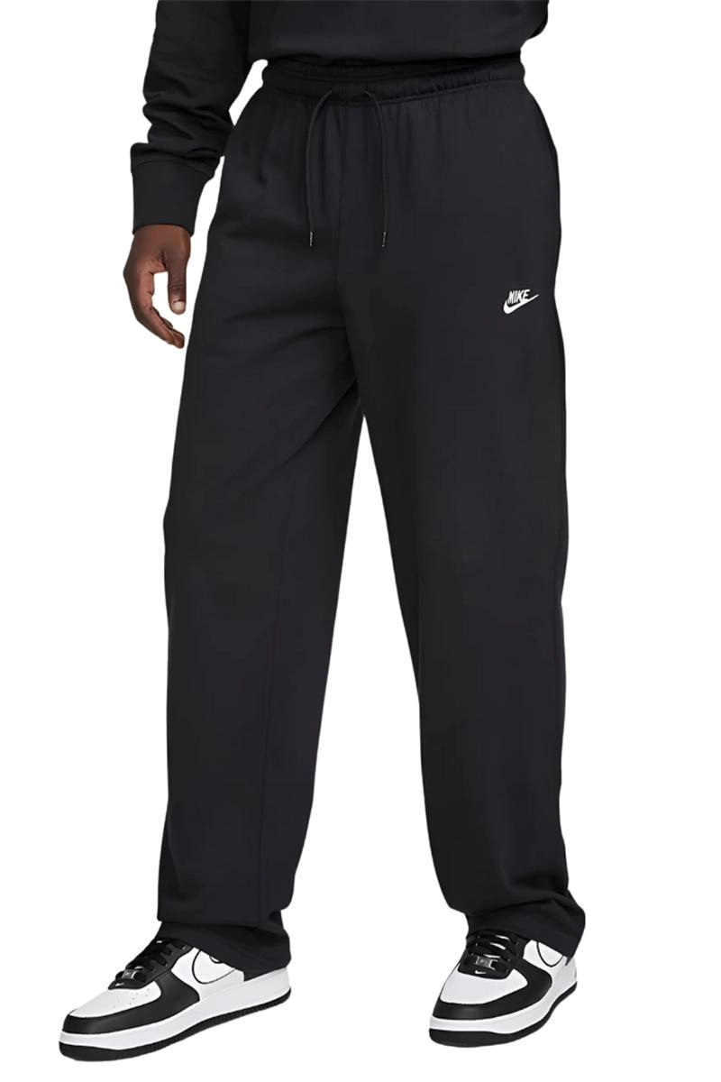 Calça De Moletom Nike Club Knit Cordão Masculina Preta