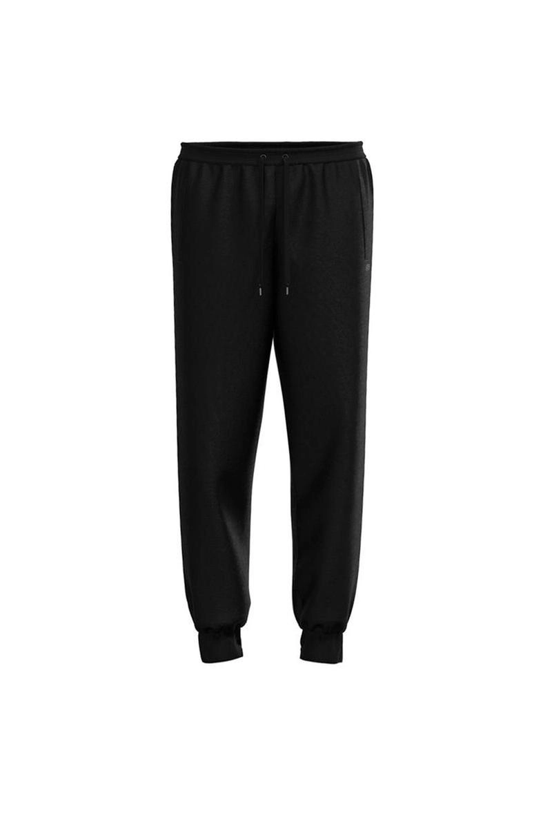 Calça Freesurf Moletom Punho Masculina Preta