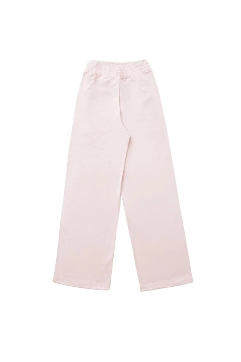 Calça Gabip Pantalona Moletinho Feminina Café com Leite