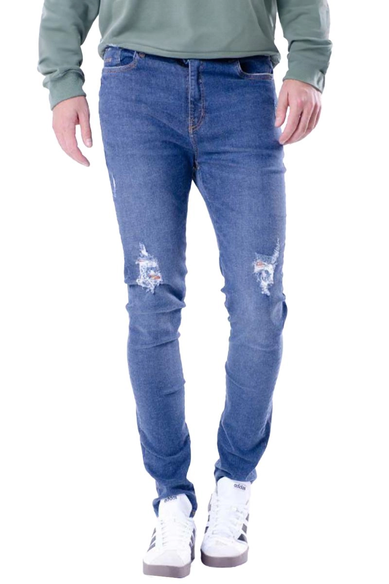 Calça Jeans Max Denim Skinny Masculina