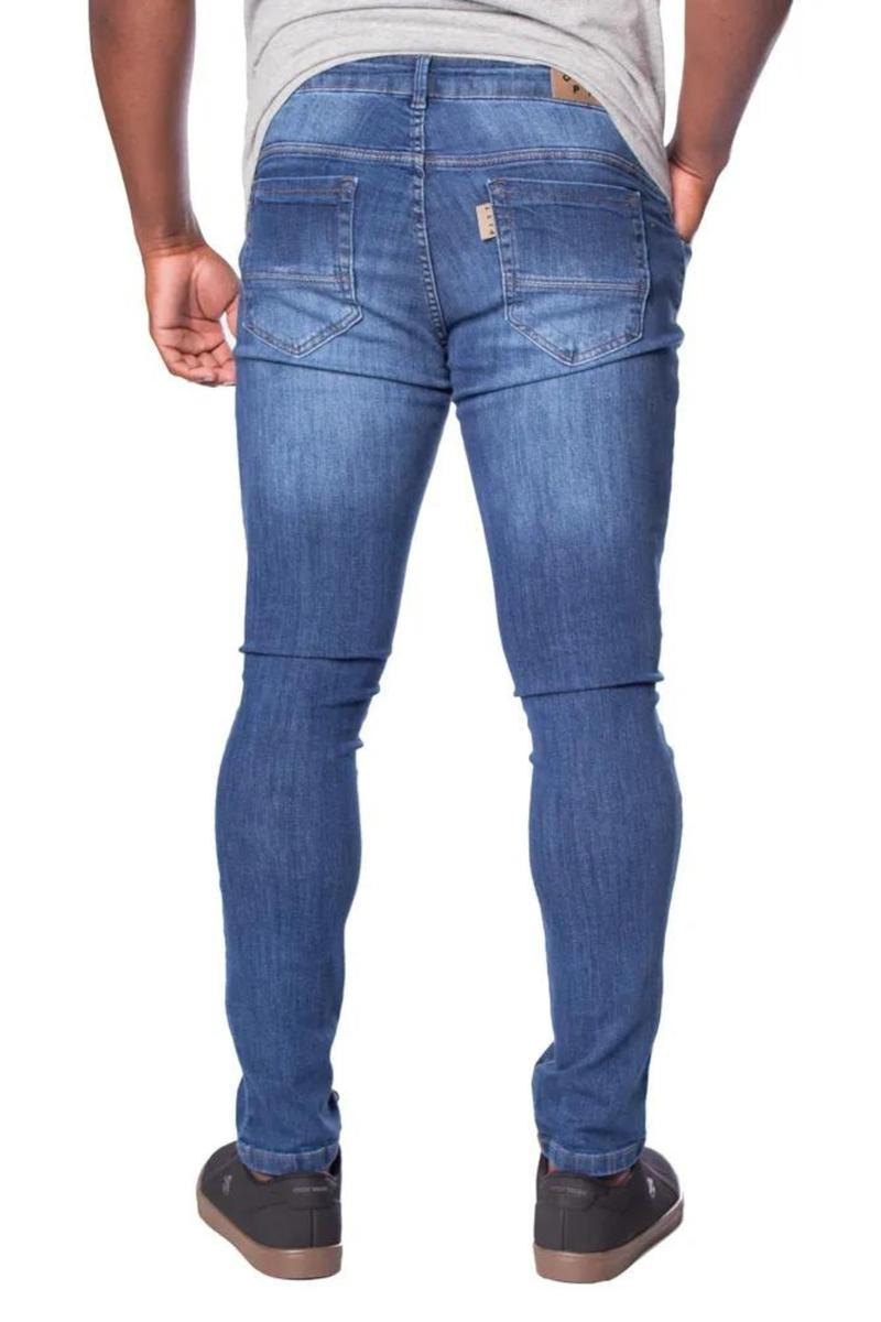 Calça Jeans Pitt Slim Fit Maculina