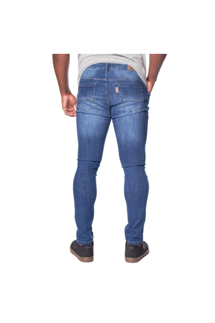Calça Jeans Pitt Slim Fit Maculina Azul Produto Calça Jeans Pitt Slim Fit Maculina Azul