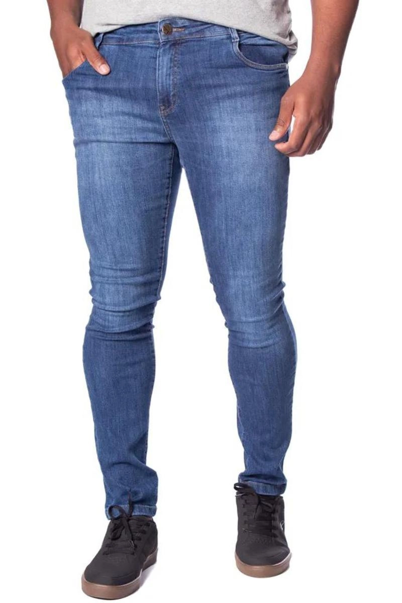 Calça Jeans Pitt Slim Fit Maculina